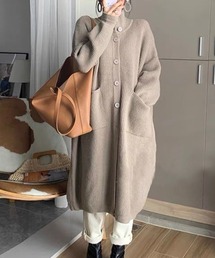 シングルブレストカーディガン