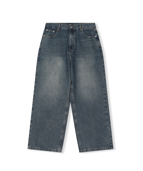 MOOVN（ムブン）の「ヴィンテージワイドデニムパンツ サンドブルー（デニムパンツ・レディース・その他・SMALL/MEDIUM/LARGE）」の3枚目の写真