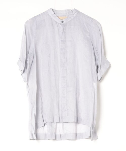 suzuki takayuki(スズキタカユキ)の「lantern-sleeve blouse(シャツ/ブラウス・レディース・グレー/ホワイト/ピンク・FREE)」の2枚目の写真