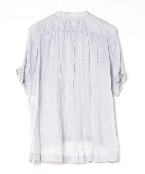 suzuki takayuki(スズキタカユキ)の「lantern-sleeve blouse(シャツ/ブラウス・レディース・グレー/ホワイト/ピンク・FREE)」の4枚目の写真