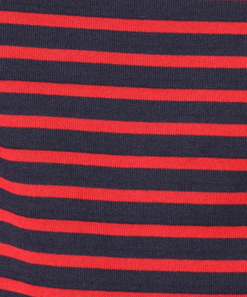 green label relaxing（グリーンレーベルリラクシング）の「[セントジェームス] SAINTJAMES OUESSANT ボーダー 16（Tシャツ/カットソー・メンズ・ホワイト/グレー/ネイビー・SMALL/X-SMALL/MEDIUM）」の5枚目の写真