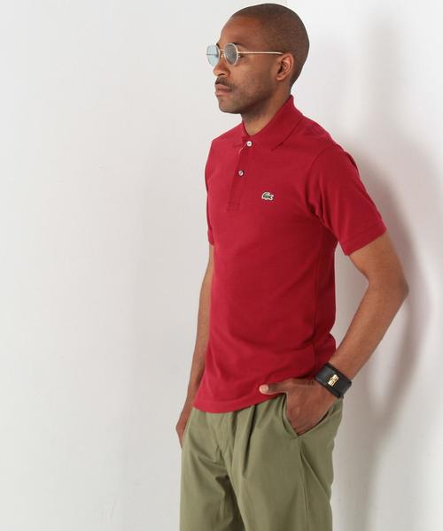 LACOSTE（ラコステ）の「＜LACOSTE（ラコステ）＞L1212A ポロ（ポロシャツ・メンズ・ホワイト/ワインレッド/ターコイズブルー/ネイビー・2/3/4/5/6）」の5枚目の写真