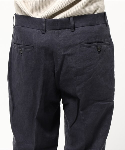URBAN RESEARCH(アーバンリサーチ)の「UR リネンキャンバスクロップドトラウザー(その他パンツ・メンズ・ネイビー/ベージュ/ホワイト・MEDIUM/LARGE)」の8枚目の写真