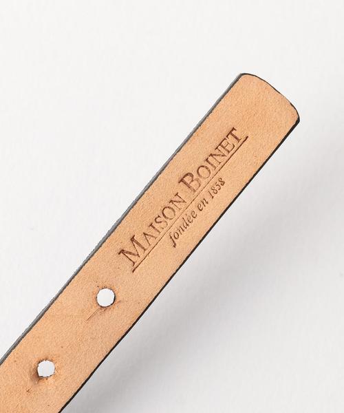 BEAUTY&YOUTH UNITED ARROWS(ビューティーアンドユースユナイテッドアローズ)の「<MAISON BOINET>スタッズブレスレット◆(ブレスレット・レディース・ダークブラウン/ネイビー・FREE)」の6枚目の写真