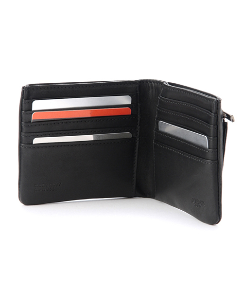 PORTER（ポーター）の「MARGARET HOWELL×PORTER WALLET 09AW（財布・メンズ・ブラック/ブラウン・ONE SIZE）」の4枚目の写真