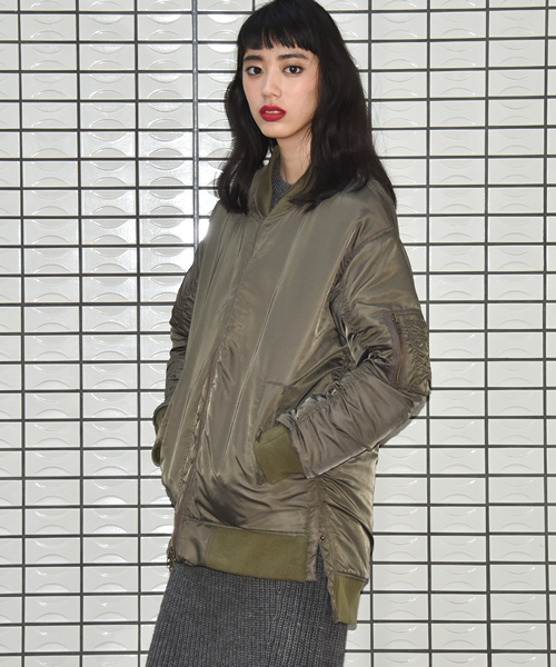 Lipstar リップスター の サイドスリットma 1ジャケット Ma 1 Wear