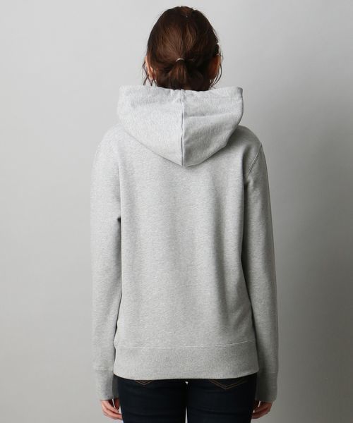 Champion（チャンピオン）の「【Champion】無地スウェットパーカー（パーカー・レディース・ライトピンク/ブラウン/ネイビー/ブラック/グレー/キナリ・LARGE/MEDIUM/SMALL）」の11枚目の写真