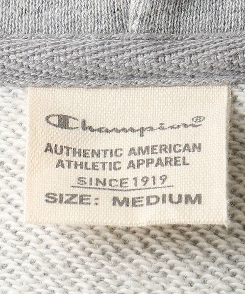 Champion（チャンピオン）の「【Champion】無地スウェットパーカー（パーカー・レディース・ライトピンク/ブラウン/ネイビー/ブラック/グレー/キナリ・LARGE/MEDIUM/SMALL）」の17枚目の写真