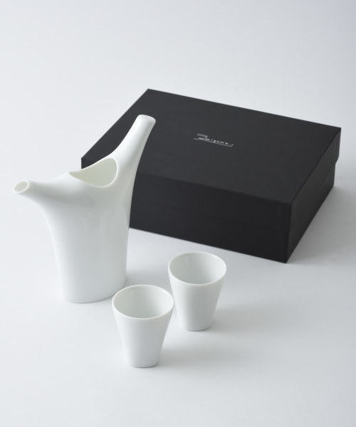 IDEA(イデア)の「sumi酒器セット(食器)」|ホワイト