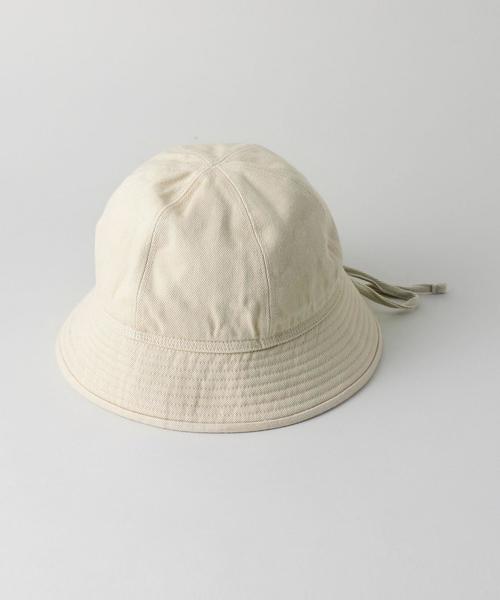 UNUSED（アンユーズド）の「＜UNUSED＞MARIN HAT/ﾊｯﾄ.（ハット・メンズ・ブラック/ベージュ・1）」の2枚目の写真