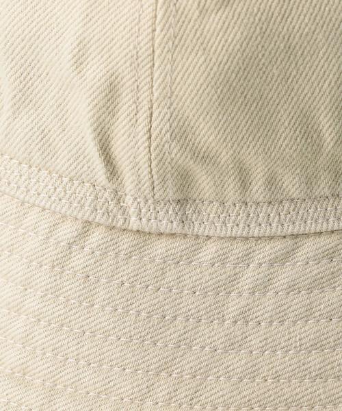 UNUSED（アンユーズド）の「＜UNUSED＞MARIN HAT/ﾊｯﾄ.（ハット・メンズ・ブラック/ベージュ・1）」の6枚目の写真