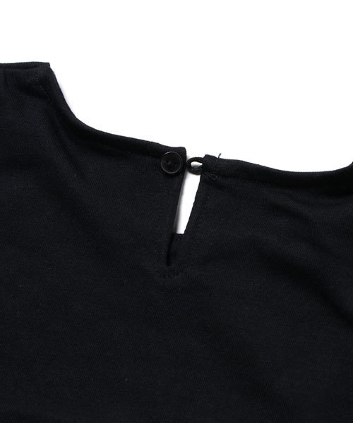 GLOBAL WORK（グローバルワーク）の「【キッズ】ハナシシュウソデフリルＴシャツ半袖/761689（Tシャツ/カットソー・キッズ・ブラック/ホワイト/その他1/ライトパープル・LARGE/SMALL/X-LARGE/XX-LARGE/MEDIUM）」の8枚目の写真