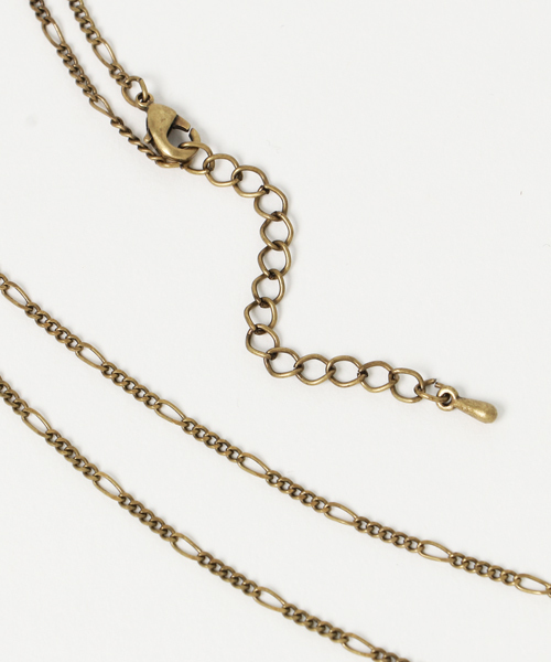 an meets zakka（アンミツザッカ）の「an meets zakka 歯車ネックレス / メンズ レディース ユニセックス（ネックレス・レディース・ゴールド・ONE SIZE）」の4枚目の写真