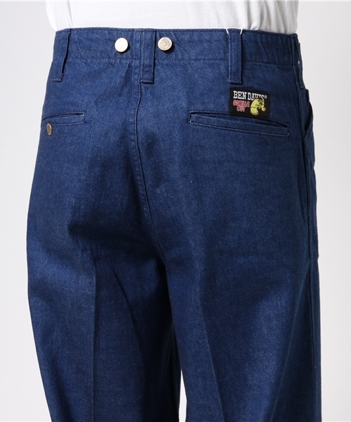BEN DAVIS(ベンデイビス)の「BEN DAVIS NEW GORILLA PANTS MENS(デニムパンツ・メンズ・インディゴブルー・34inch/30inch/32inch)」の6枚目の写真