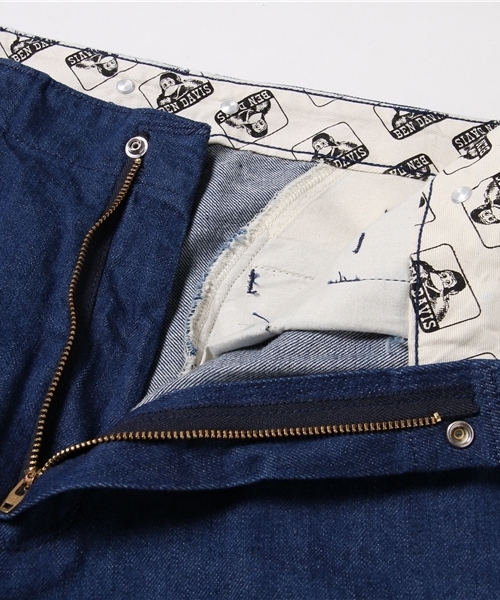 BEN DAVIS(ベンデイビス)の「BEN DAVIS NEW GORILLA PANTS MENS(デニムパンツ・メンズ・インディゴブルー・34inch/30inch/32inch)」の8枚目の写真