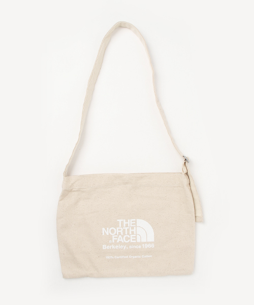 THE NORTH FACE（ザノースフェイス）の「ザ・ノース・フェイス　オーガニックコットンミュゼット / ミュゼットバッグ（ショルダーバッグ・メンズ・ホワイト/ブラック/レッド/グリーン/ブルー/グレー・ONE SIZE）」の2枚目の写真