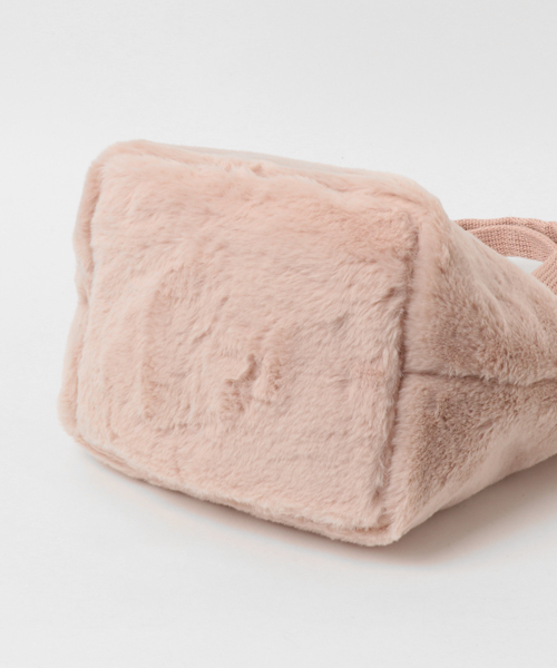 KOBE LETTUCE(コウベレタス)の「エコファートートバッグ(トートバッグ・レディース・ブラック/ベージュ/グレー/ピンク/アイボリー/モカ/レオパード・FREE)」の12枚目の写真