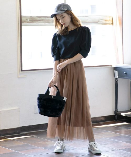 KOBE LETTUCE(コウベレタス)の「エコファートートバッグ(トートバッグ・レディース・ブラック/ベージュ/グレー/ピンク/アイボリー/モカ/レオパード・FREE)」の19枚目の写真