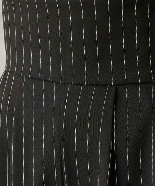 Doula Doula（ドゥーラドゥーラ）の「ストライプワイドサロペット（サロペット/オーバーオール・レディース・ベージュ/ブラック・M/L）」の9枚目の写真