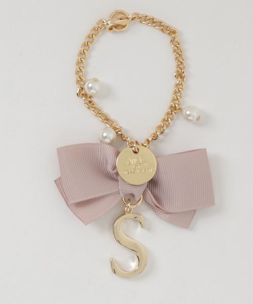 JILL by JILL STUART（ジルバイジルスチュアート）の「イニシャルチャーム（チャーム・レディース・シャンパン/ゴールド/その他5/ゴールド系その他2/その他3/その他2/ゴールド系その他/その他4・FREE）」の6枚目の写真