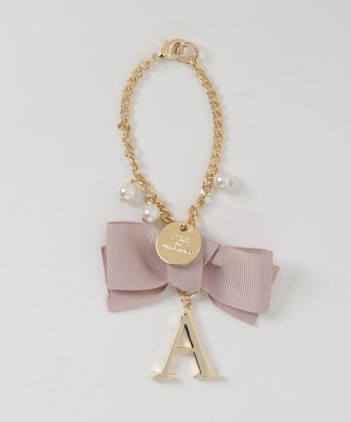 JILL by JILL STUART（ジルバイジルスチュアート）の「イニシャルチャーム（チャーム・レディース・シャンパン/ゴールド/その他5/ゴールド系その他2/その他3/その他2/ゴールド系その他/その他4・FREE）」の9枚目の写真