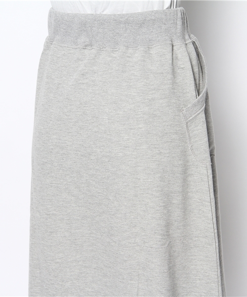 WEGO（ウィゴー）の「WEGO/裏毛マキシスカート（スカート・レディース・杢グレー/オートミール/ブルー/ネイビー・FREE）」の8枚目の写真