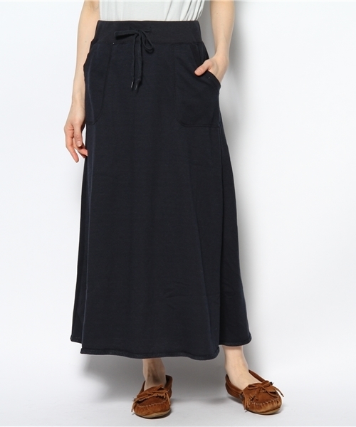 WEGO（ウィゴー）の「WEGO/裏毛マキシスカート（スカート・レディース・杢グレー/オートミール/ブルー/ネイビー・FREE）」の14枚目の写真