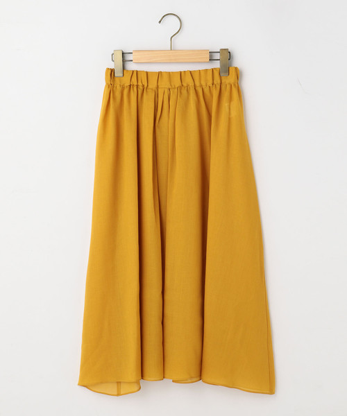 Tiara（ティアラ）の「ボリュームギャザーカラースカート（スカート・レディース・ブルーグリーン/ライラック/ピンク/イエロー・M/S）」の21枚目の写真