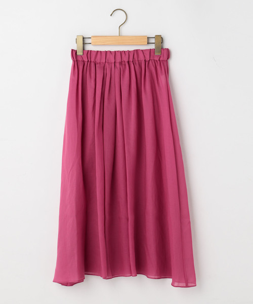 Tiara（ティアラ）の「ボリュームギャザーカラースカート（スカート・レディース・ブルーグリーン/ライラック/ピンク/イエロー・M/S）」の22枚目の写真