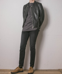FACTOTUM（ファクトタム）の「【FACTOTUM】シープレザーライダース