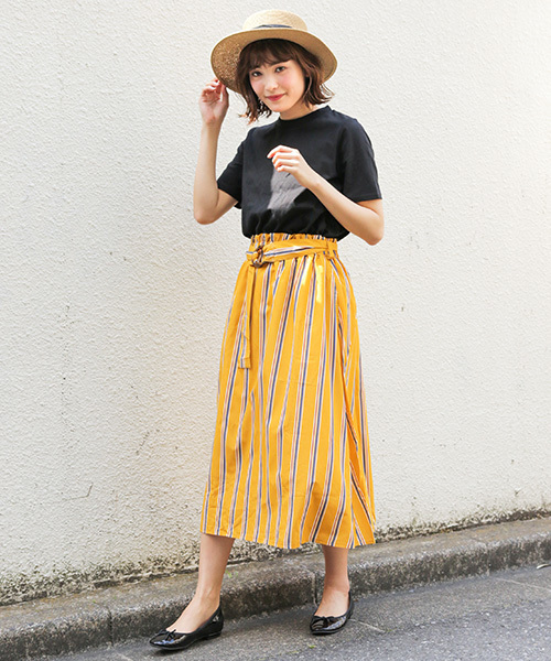 apres jour（アプレジュール）の「ドッキングワンピース【ZOZOTOWN限定アイテム】（ワンピース・レディース・ブラック/ベージュ/イエロー・フリー）」の19枚目の写真