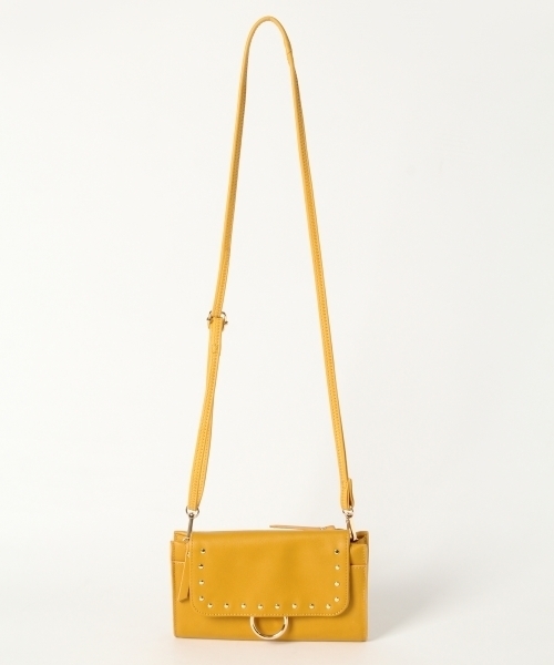 GLOBAL WORK（グローバルワーク）の「オサイフキノウショルダー/804837（ショルダーバッグ・レディース・ブラック/ベージュ/イエロー/ブルー・FREE）」の20枚目の写真