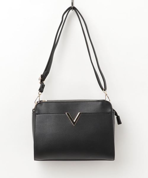 one way(ワンウェイ)の「Vシスターショルダー(ショルダーバッグ・レディース・ライトグレー/ボルドー/ダークブルー/ブラック・FREE)」の2枚目の写真