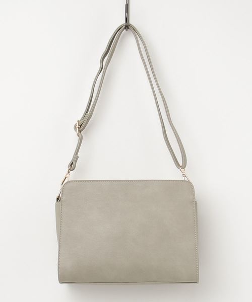 one way(ワンウェイ)の「Vシスターショルダー(ショルダーバッグ・レディース・ライトグレー/ボルドー/ダークブルー/ブラック・FREE)」の5枚目の写真