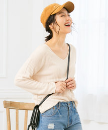 KOBE LETTUCE(�R�E�x���^�X)�̂������V�l�b�N���u�j�b�g�g�b�v�X�����f�B�[�X/�Z�[�^�[/���n[C3283]�_�˃��^�X(�j�b�g/�Z�[�^�[)