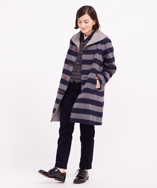 BEAMS BOY(ビームスボーイ)の「□BEAMS BOY / コーデュロイ スラックス9分丈(その他パンツ・レディース・ブラウン/ワイン/ネイビー・0/1)」の14枚目の写真