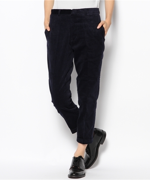 BEAMS BOY(ビームスボーイ)の「□BEAMS BOY / コーデュロイ スラックス9分丈(その他パンツ・レディース・ブラウン/ワイン/ネイビー・0/1)」の16枚目の写真