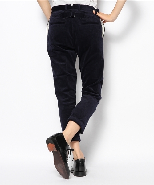 BEAMS BOY(ビームスボーイ)の「□BEAMS BOY / コーデュロイ スラックス9分丈(その他パンツ・レディース・ブラウン/ワイン/ネイビー・0/1)」の5枚目の写真