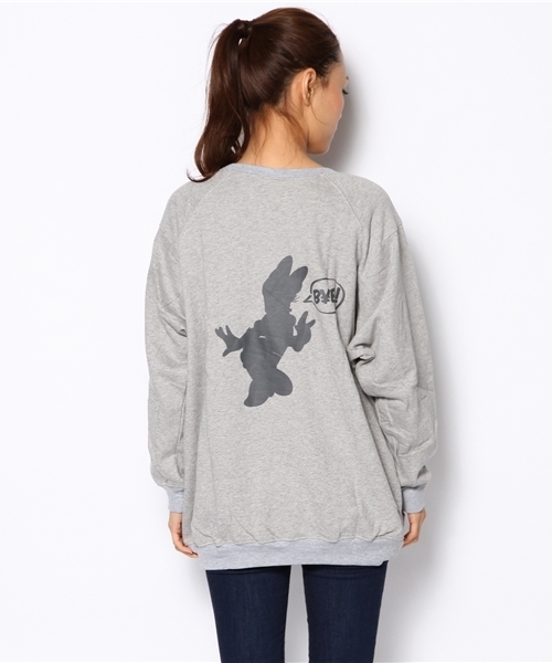 DANCE LB-03(ダンス エルビー・ゼロスリー)の「【DISNEY/ディズニー】 DAISY HI トレーナー(Tシャツ/カットソー・レディース・グレー系/ホワイト系・FREE)」の5枚目の写真