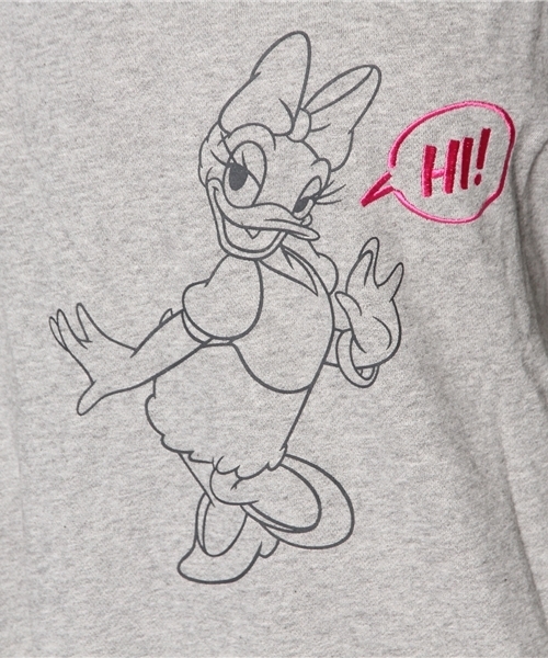 DANCE LB-03(ダンス エルビー・ゼロスリー)の「【DISNEY/ディズニー】 DAISY HI トレーナー(Tシャツ/カットソー・レディース・グレー系/ホワイト系・FREE)」の8枚目の写真