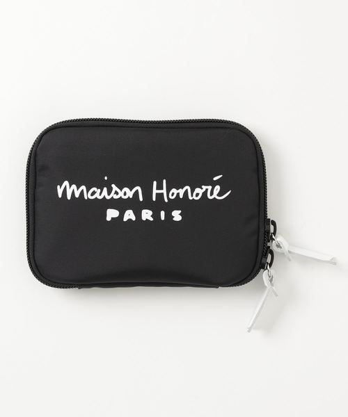 MAISON HONORE(メゾンオノレ)の「POUCH(ポーチ)」|ブラック
