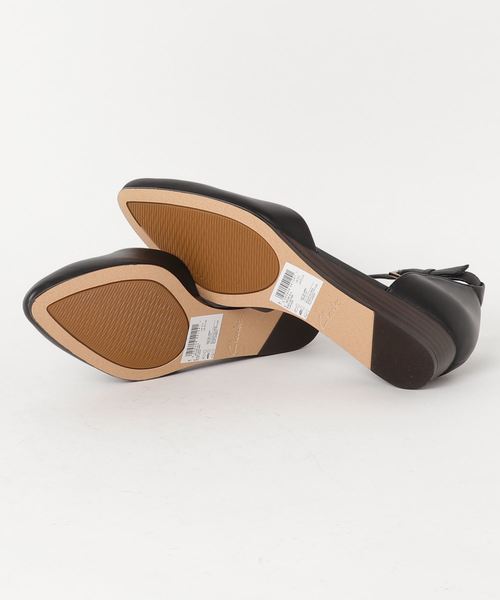 Clarks(クラークス)の「Sense Eva / センスエバ (ブラックレザー)(サンダル・レディース・ブラック・6/4.5/5/4/3.5/5.5/3)」の3枚目の写真