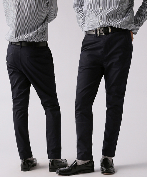 BEAMS（ビームス）の「□BEAMS / ストレッチテーパーチノ/（チノパンツ・メンズ・ベージュ/ネイビー/ワイン/グリーン・SMALL/MEDIUM/LARGE/X-LARGE）」の4枚目の写真