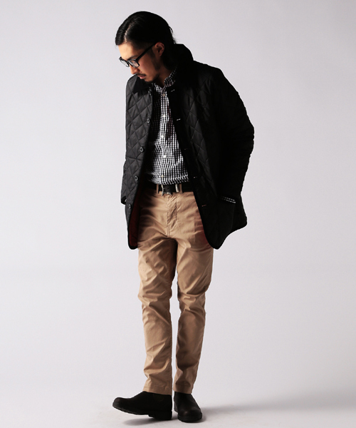 BEAMS（ビームス）の「□BEAMS / ストレッチテーパーチノ/（チノパンツ・メンズ・ベージュ/ネイビー/ワイン/グリーン・SMALL/MEDIUM/LARGE/X-LARGE）」の17枚目の写真