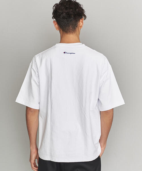 Champion（チャンピオン）の「【別注】 ＜CHAMPION(チャンピオン）＞ REVERSE WEAVE TEE/Tシャツ（Tシャツ/カットソー・メンズ・ホワイト/ブラック/グレー・S/M/L/XL）」の5枚目の写真