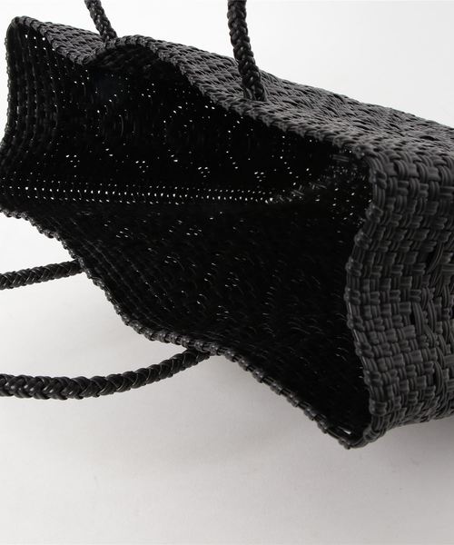 Letra(レトラ)の「「Letra / レトラ」メルカドバッグ“BASIC SERIES”XS(かごバッグ・レディース・ホワイト/ブラック/ダークグリーン/ネイビー/シルバー/ゴールド/ブラック×ホワイト/ブラック系その他/シルバー系その他/ホワイト×ネイビー/ブラック×ゴールド/ホワイト×ゴールド・FREE)」の15枚目の写真