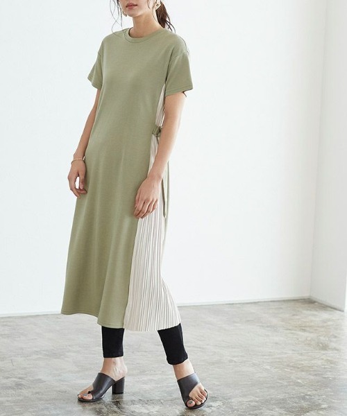 プリーツプリーツ 半袖ワンピース PLEATS PLEASE ISSEY MIYAKE - 【新品未使用】プリーツプリーズ