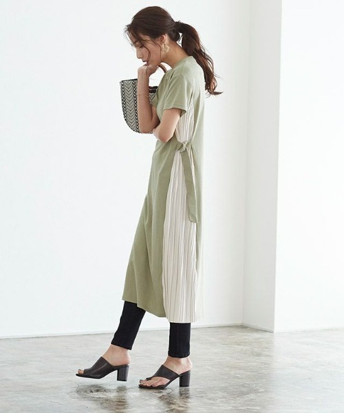 プリーツプリーツ 半袖ワンピース PLEATS PLEASE ISSEY MIYAKE - 【新品未使用】プリーツプリーズ