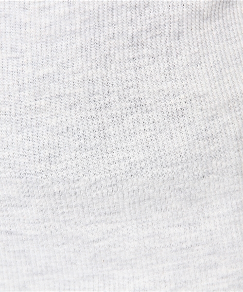 mystic（ミスティック）の「ハイネックテレコL/ST（Tシャツ/カットソー・レディース・ブラック/チャコールグレー/グレー/ベージュ・ﾌﾘ-）」の7枚目の写真