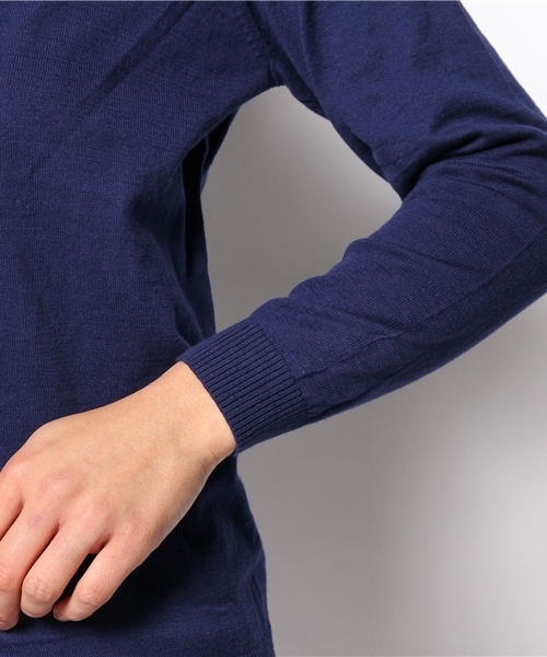 ROSE BUD（ローズバッド）の「LK-14113 V/N CARDIGAN （カーディガン/ボレロ・レディース・アイボリー/ネイビー/イエロー/レッド・ONE SIZE）」の7枚目の写真